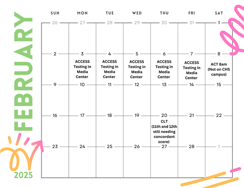 Feb. Calendar